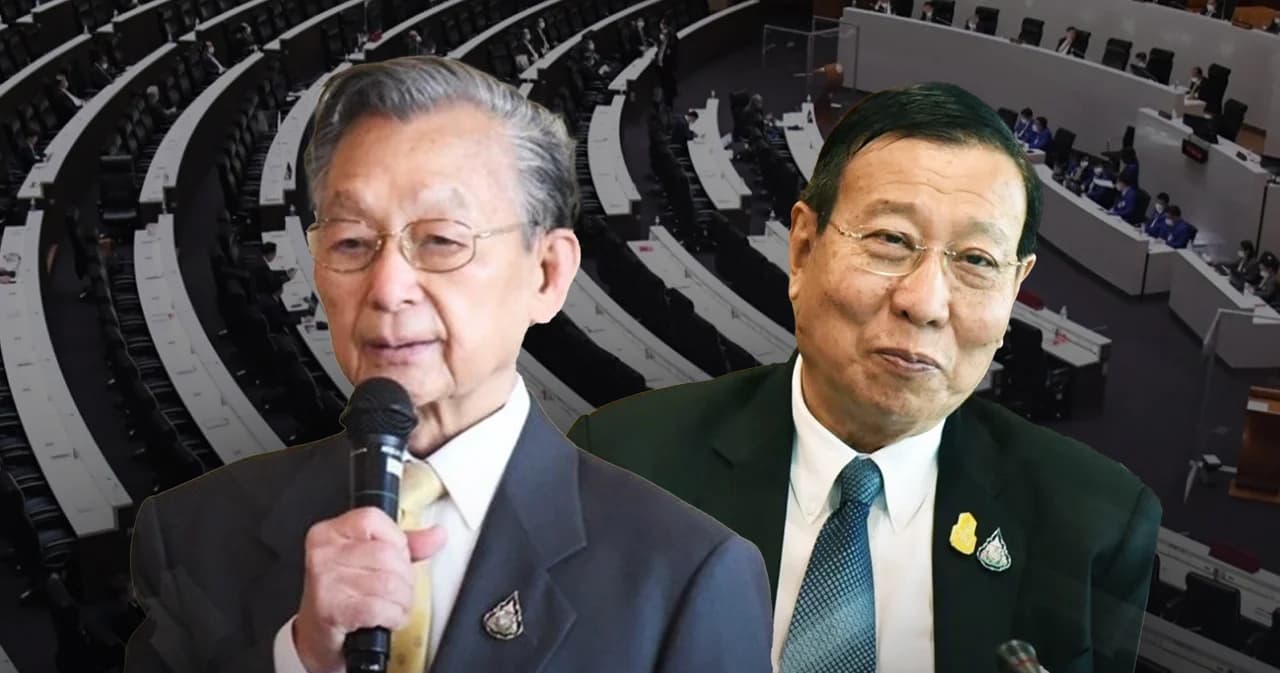 ‘ชวน’ คาดยุบสภาฯ ก่อนวันที่ 23 มี.ค. 66 สัปดาห์เดียว ด้าน ‘พรเพชร’ มองใกล้เคียงกันมียุบสภาฯ แน่