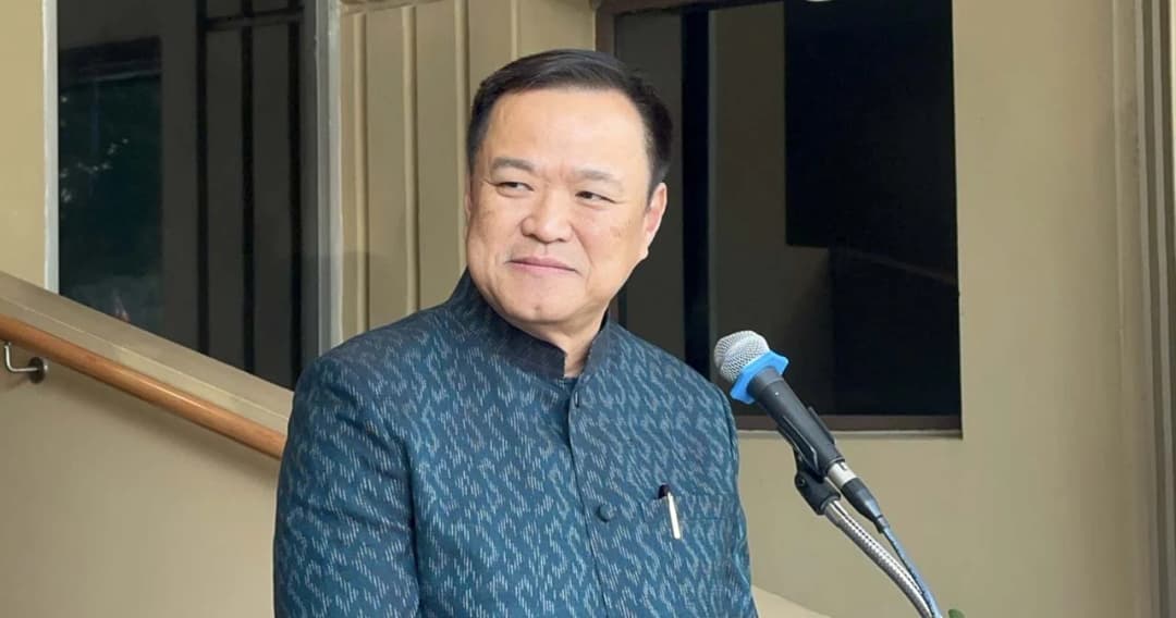 ‘อนุทิน’ ยินดีนายกฯ เป็นสมาชิก รทสช. ไม่กล้าแนะนำทางการเมือง