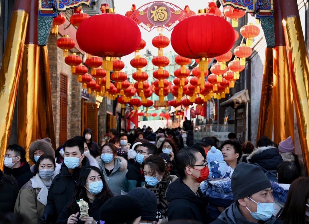 จีนเผยพลเมืองติดโควิดแล้ว 80% คาดไม่เกิดระบาดระลอกใหม่ หลังประชาชนเดินทางช่วงตรุษจีน