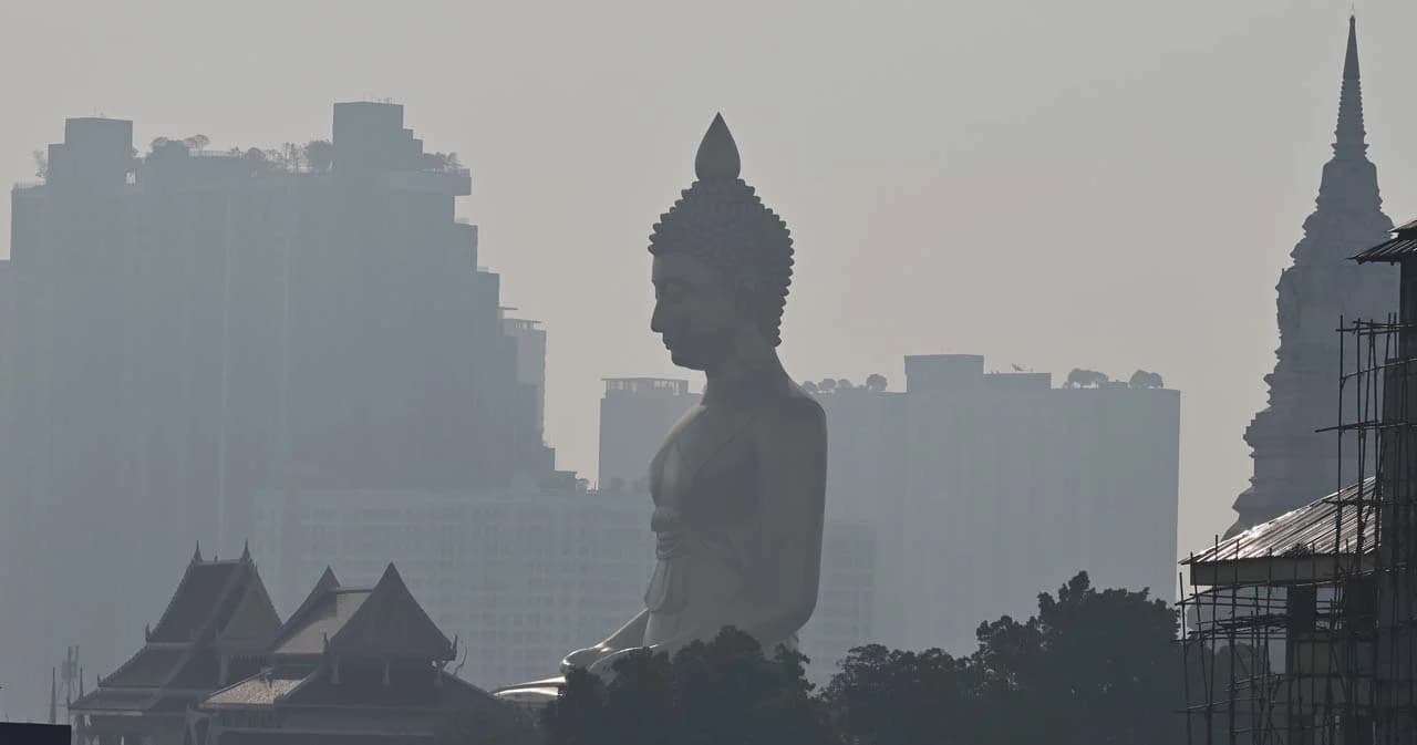 เตือนจนถึง 25 ม.ค.นี้ แนวโน้มฝุ่นสะสมเพิ่มขึ้น งดออกกำลังกายกลางแจ้ง