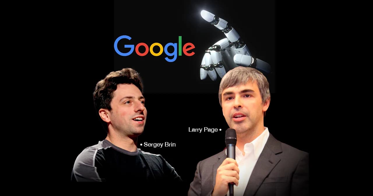 สองผู้ก่อตั้งกูเกิล Larry Page และ Sergey Brin กลับมาเคลื่อนไหว รับมือคู่แข่ง ChatGPT