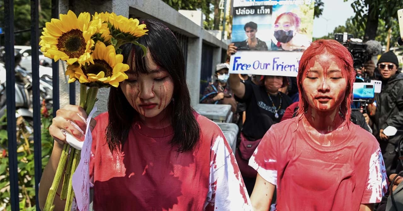 กรมราชทัณฑ์ ส่ง ‘ตะวัน-แบม’ ไปรักษาตัวที่รพ.ธรรมศาสตร์ฯ แล้ว หลังทั้งคู่อดอาหาร-อดน้ำ 7 วัน