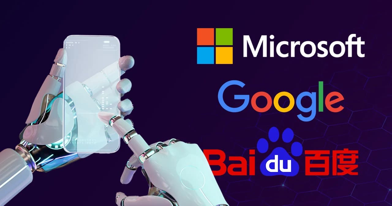 เทียบฟอร์ม 3 แชทบอท จาก 3 ยักษ์เทคโนโลยี ไมโครซอฟท์, กูเกิล และไป่ตู้