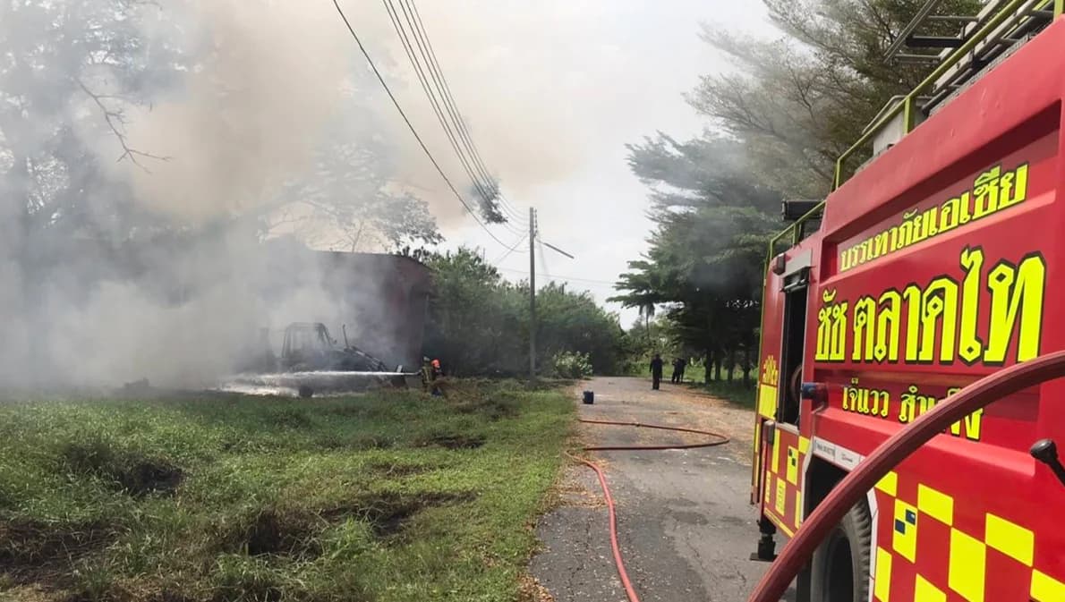 เกิดเหตุระเบิดภายในโรงงานผลิตชนวนระเบิด กรมสรรพาวุธฯ อยุธยา พบเป็นสารเคมีถูกความร้อน