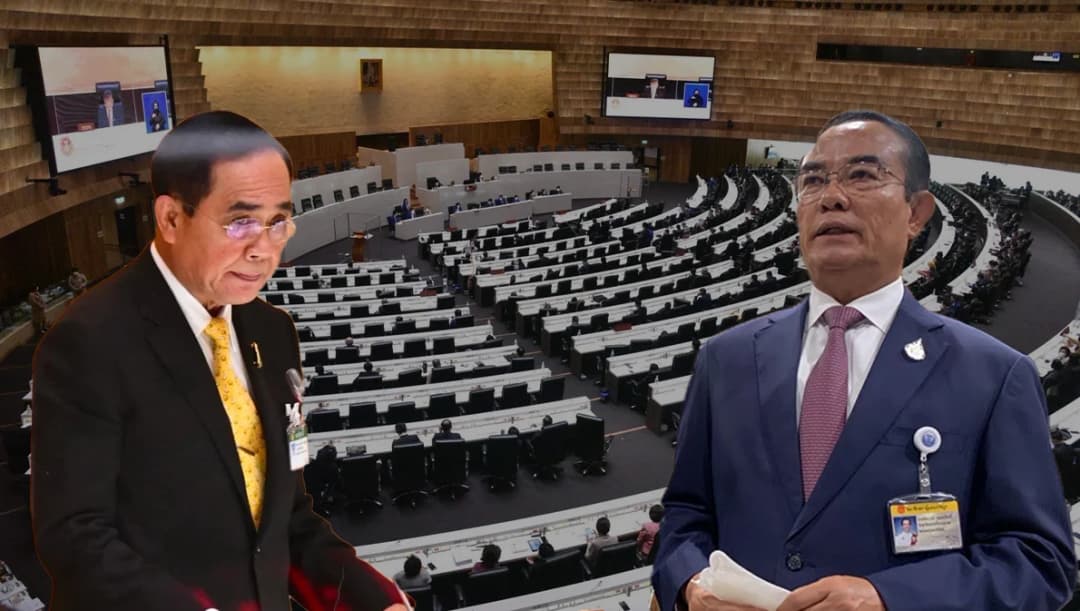 ‘วิปรัฐบาล’ แฉคนติดต่อให้สภาล่ม คว่ำเวทีซักฟอก ม.152