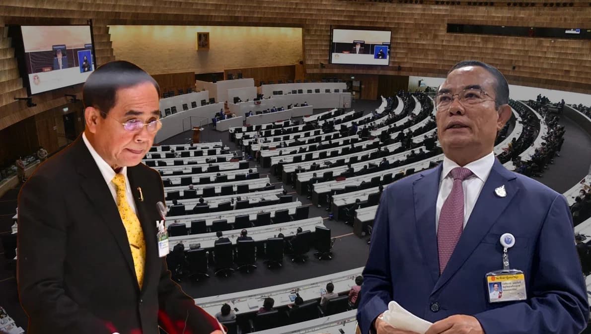 ‘วิปรัฐบาล’ แฉคนติดต่อให้สภาล่ม คว่ำเวทีซักฟอก ม.152