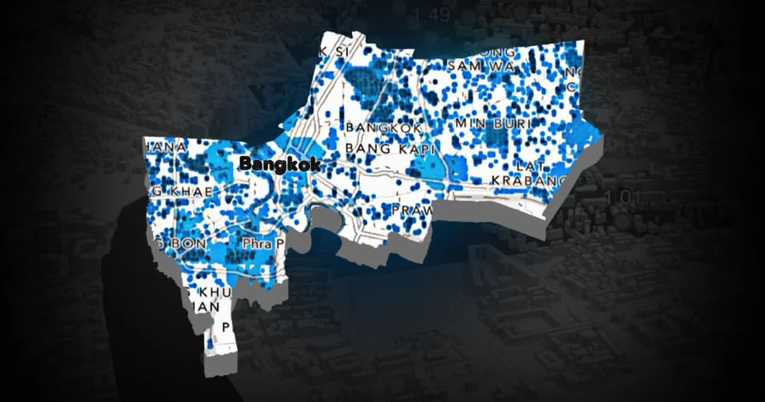 กรุงเทพฯ จมน้ำถาวร อาจไม่เกินจริง เปิดตัวแพลตฟอร์มโชว์อนาคตท่วม ต่อยอดแก้ปัญหา เลือกทำเลอยู่อาศัย