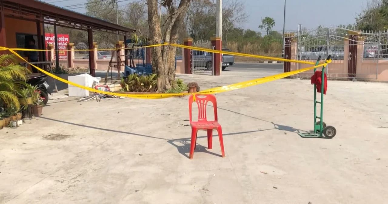 คนร้ายบุกยิงครูธุรการหญิง เพิ่งเริ่มงานวันแรก ในวิทยาลัยเอกชนแห่งหนึ่ง จ.หนองบัวลำภู