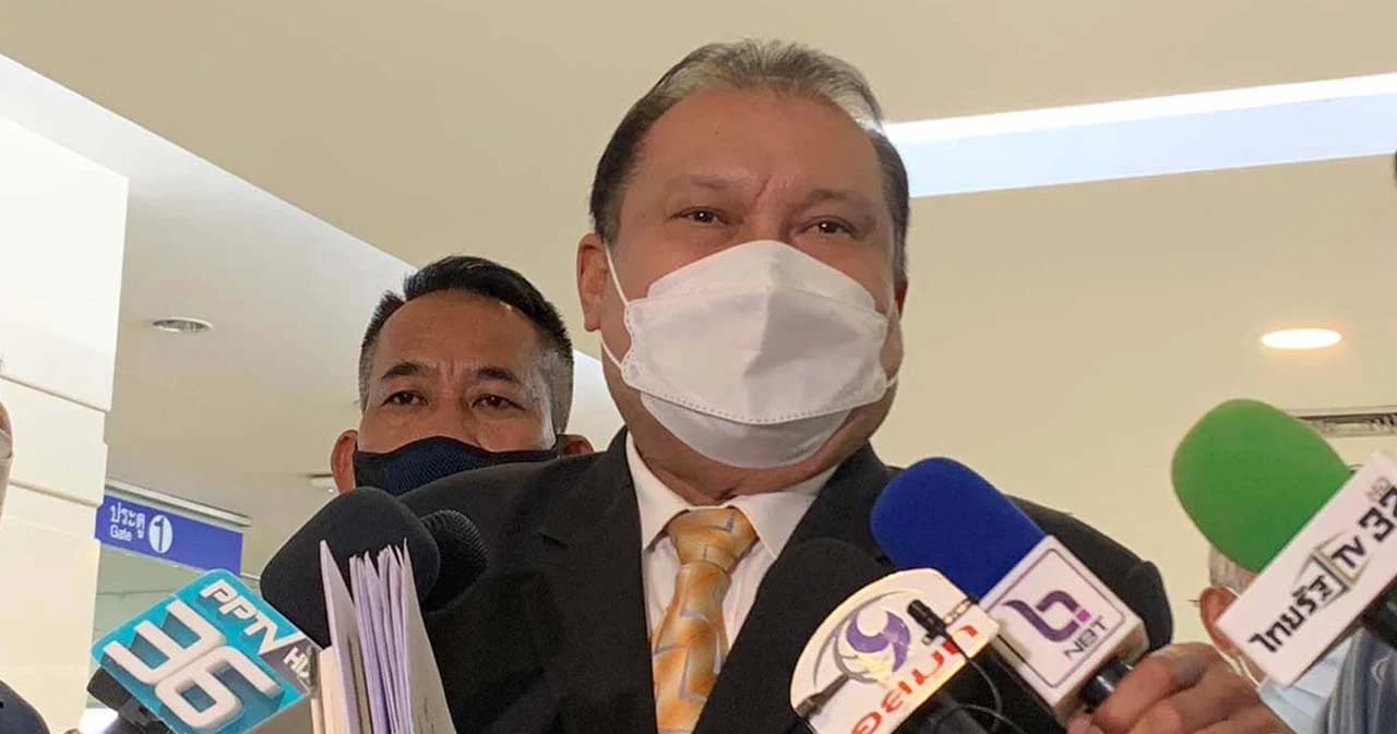 ‘สนธิญา’ ยื่นยุบ เพื่อไทย ปม ให้ ‘ณัฐวุฒิ’ ที่ถูกตัดสิทธิ์ทางการเมือง ปราศรัยหาเสียงบนเวที