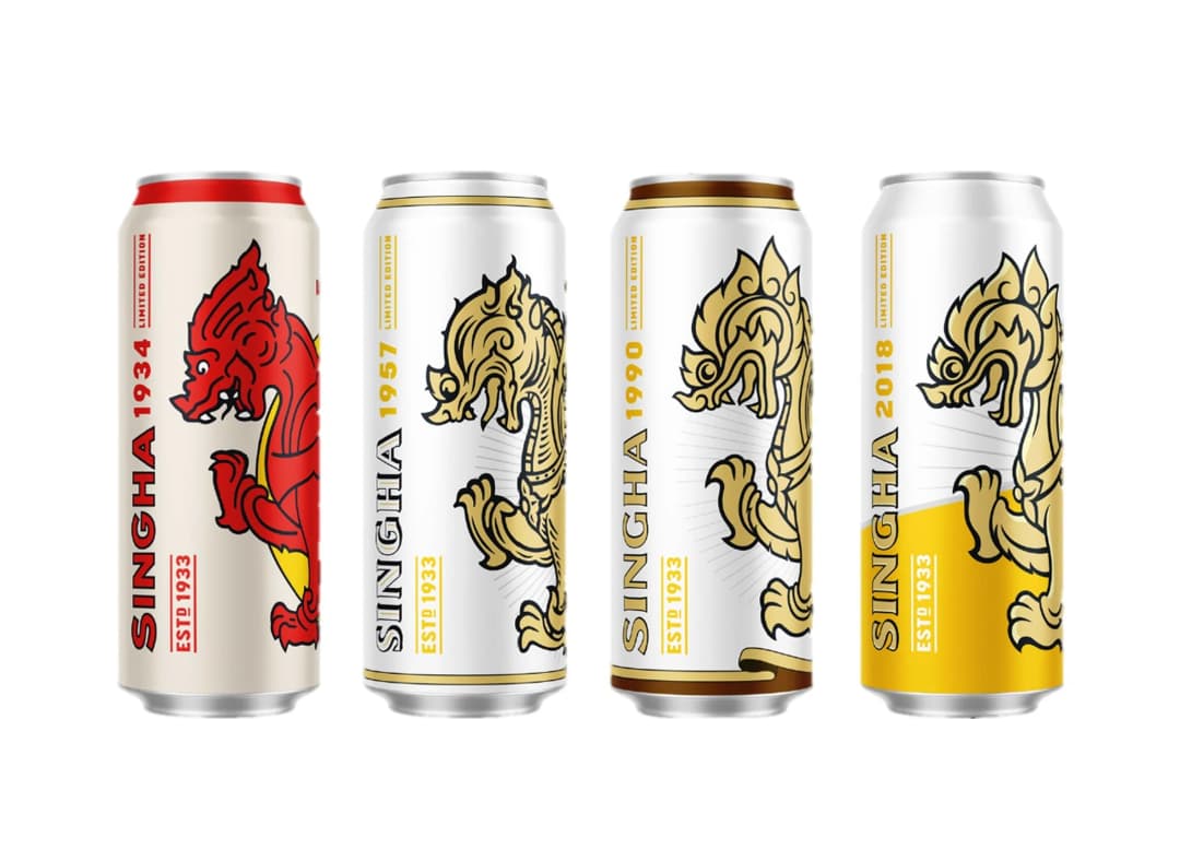 ย้อนตำนานเบียร์ไทยแบรนด์แรกของประเทศ  “สิงห์” เปิดตัวกระป๋อง Limited Edition ก้าวสู่ปีที่ 90