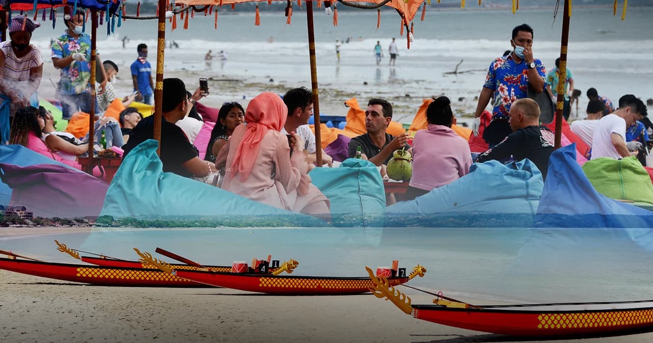 รัสเซียทะลักเกาะบาหลีหลังสงครามปะทุ ชาวบ้านโอดแอบทำงาน แย่งรายได้คนท้องถิ่น