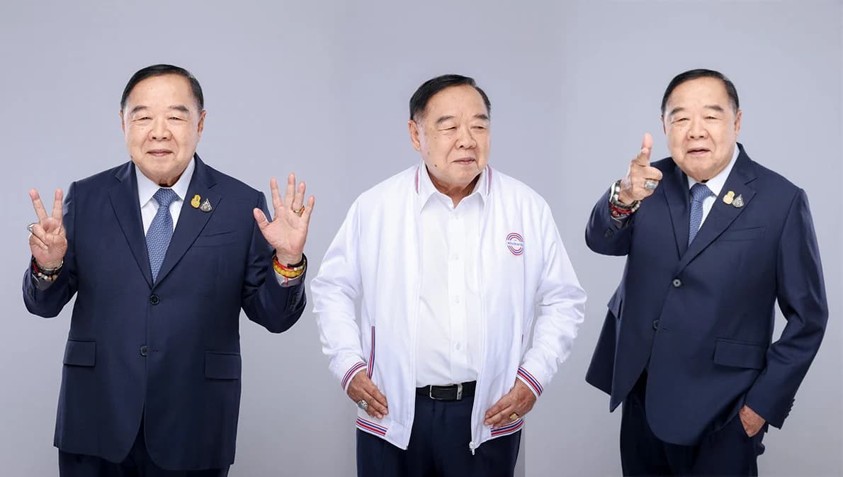 เลือกตั้ง 66 พลังประชารัฐยกทีมถ่ายภาพหาเสียงคอนเซปต์ ‘ครอบครัวอบอุ่น’