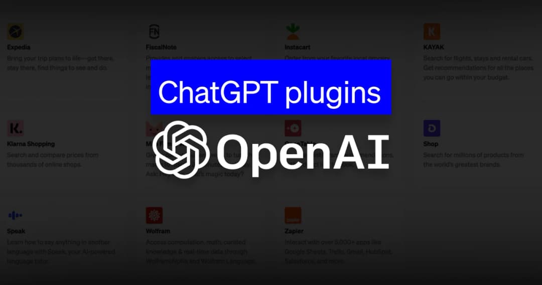 Open AI เปิด ChatGPT plugins ให้บริษัทอื่นทำปลั๊กอินเชื่อมต่อ ChatGPT เข้ามาพัฒนาระบบให้บริการของบริษัทนั้น