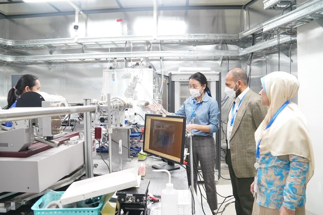 นักวิจัยอียิปต์ นำฝุ่น PM2.5 ในตะวันออกกลางมาวิเคราะห์ด้วยซินโครตรอนที่โคราช