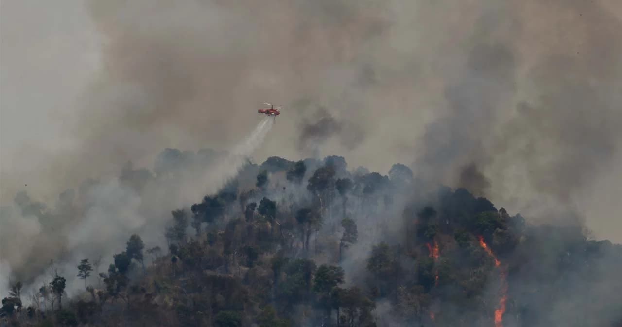 ‘นครนายก’ ประกาศพื้นที่เขตประสบภัยพิบัติ จากไฟป่า