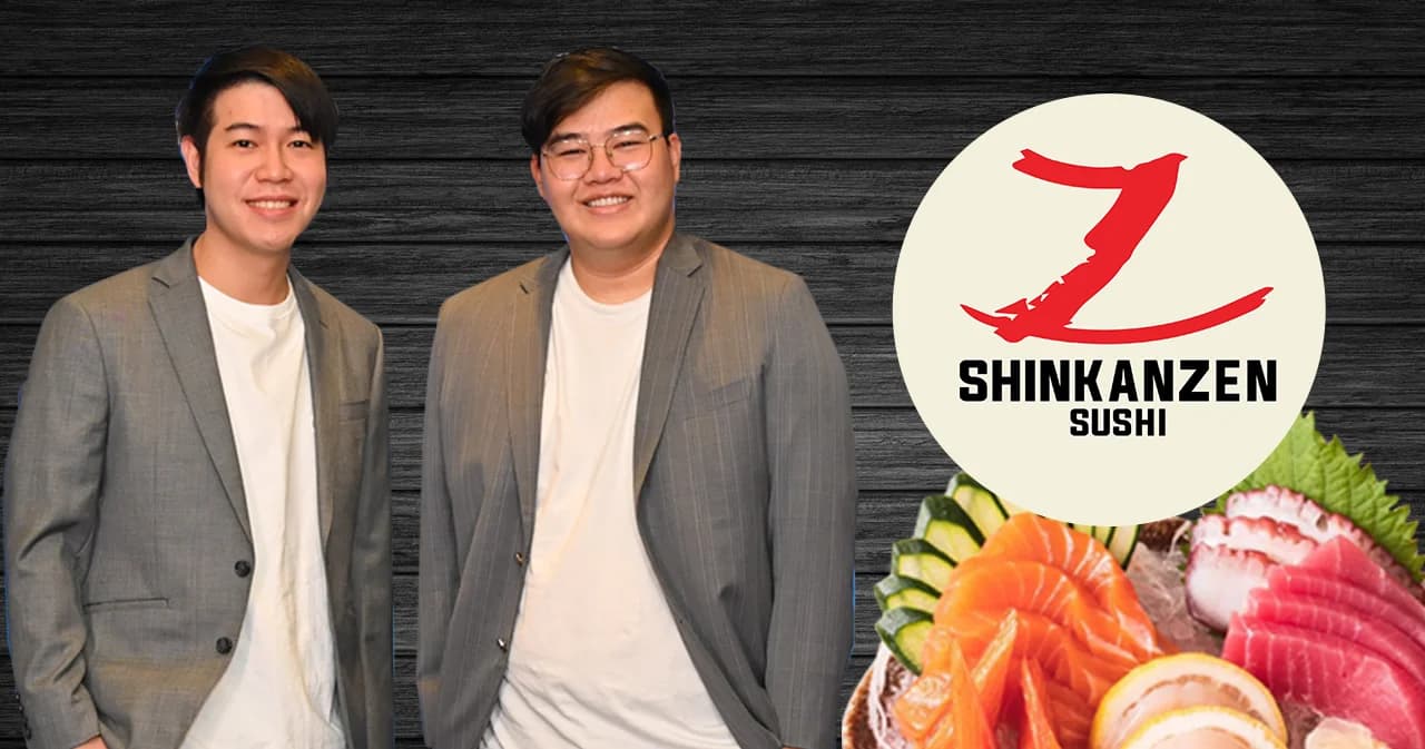 เส้นทาง ‘ชินคันเซ็น ซูชิ’ เริ่มต้นจากนักศึกษาปี 3 สู้ยอดขายพันล้าน