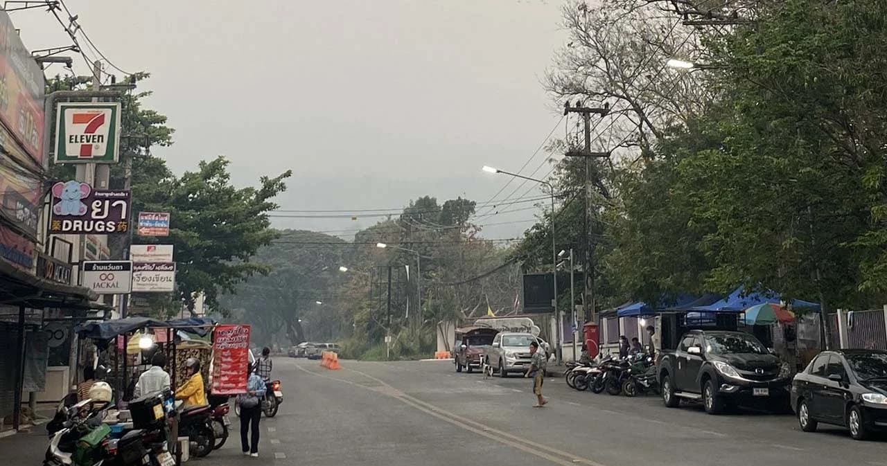 อากาศแย่ ‘เชียงใหม่’ ที่ 1 โลกอีกครั้ง ผู้ว่าฯ ประกาศ Work from Home