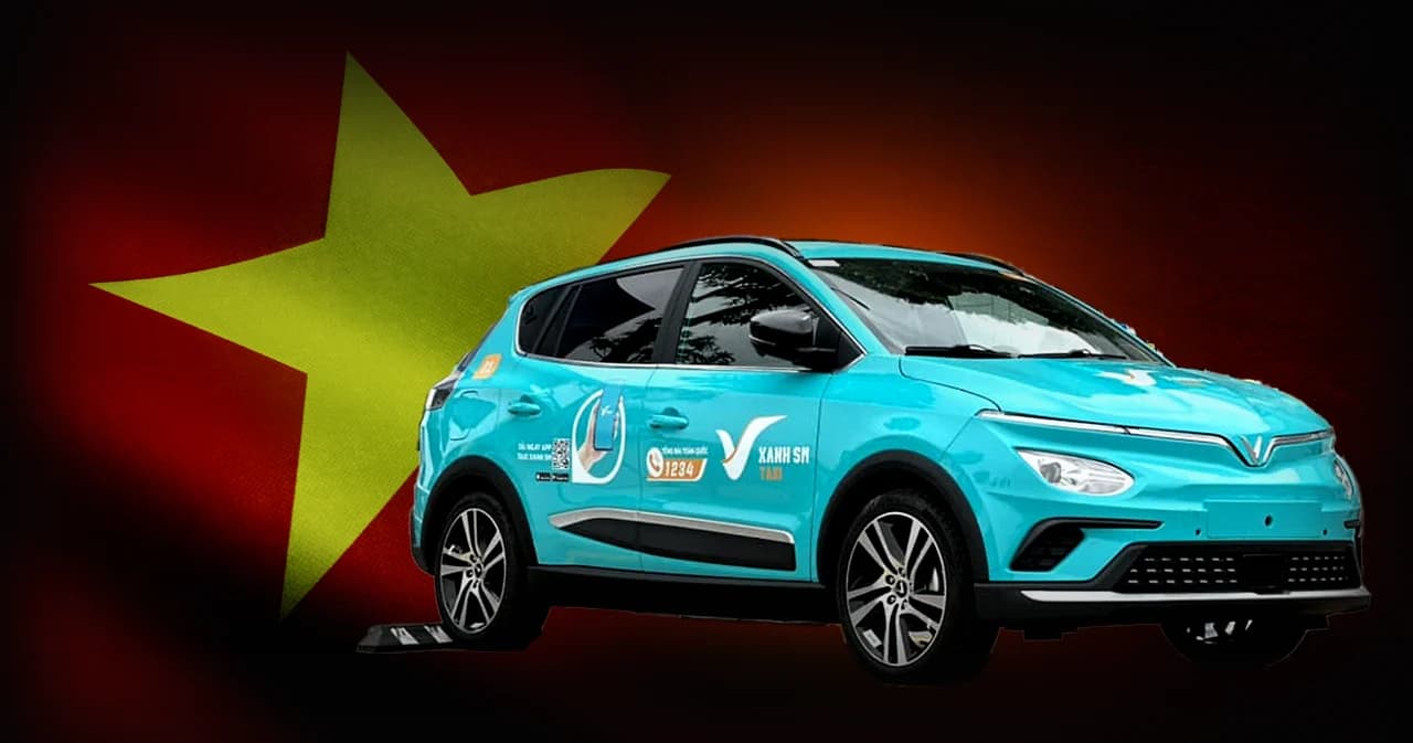 VinFast เปิดตัวแท็กซี่ EV ครั้งแรกในเวียดนาม