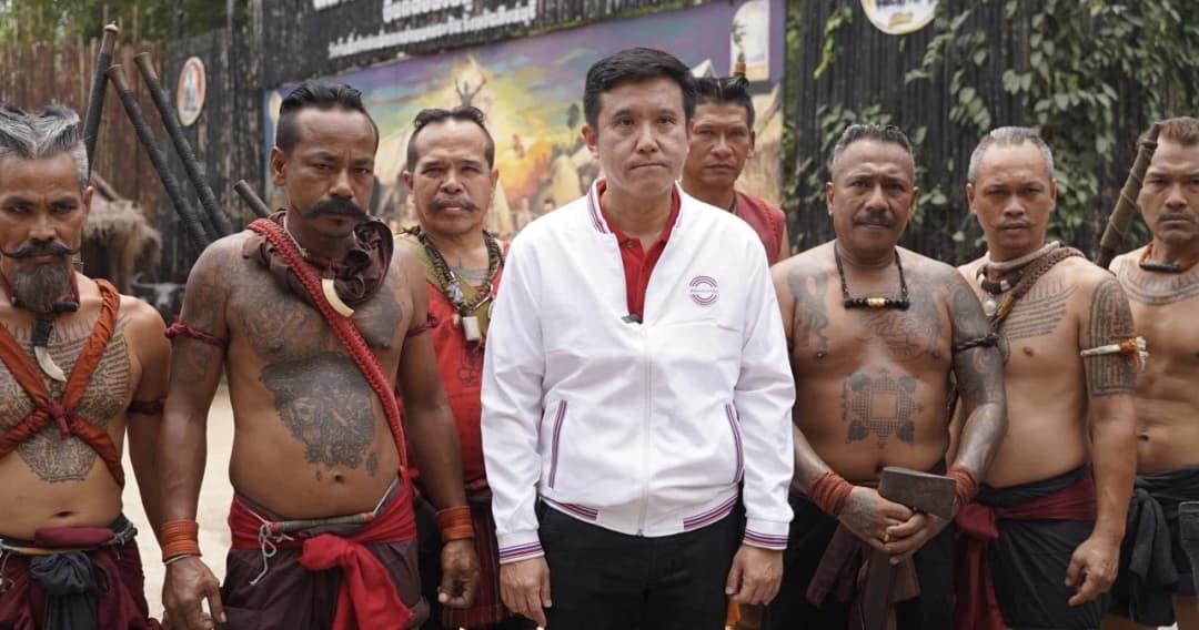 เลือกตั้ง 66 ‘ชัยวุฒิ’ หาเสียงที่ค่ายบางระจัน ปลุกรักชาติ-คิดถึงรากเหง้าคนไทย