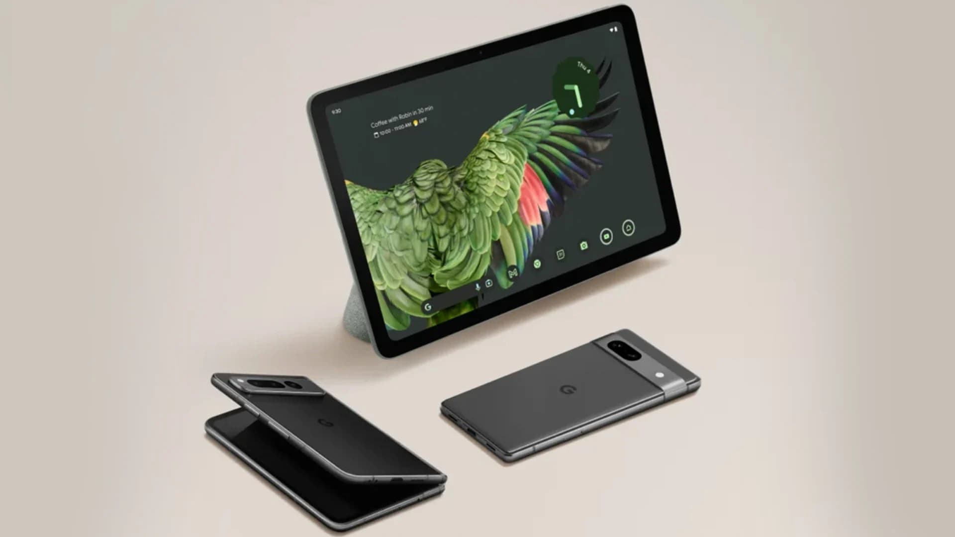 Google เปิดตัวฮาร์ดแวร์ชุดใหญ่ มือถือจอพับ Pixel Fold, Pixel 7a, Pixel Tablet