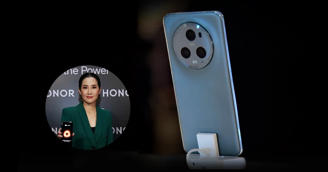 HONOR Magic5 Pro มือถือกล้องเทพ เข้าไทยอีกหนึ่ง 29,990 บาท หวังแย่งแชร์ตลาดพรีเมี่ยม