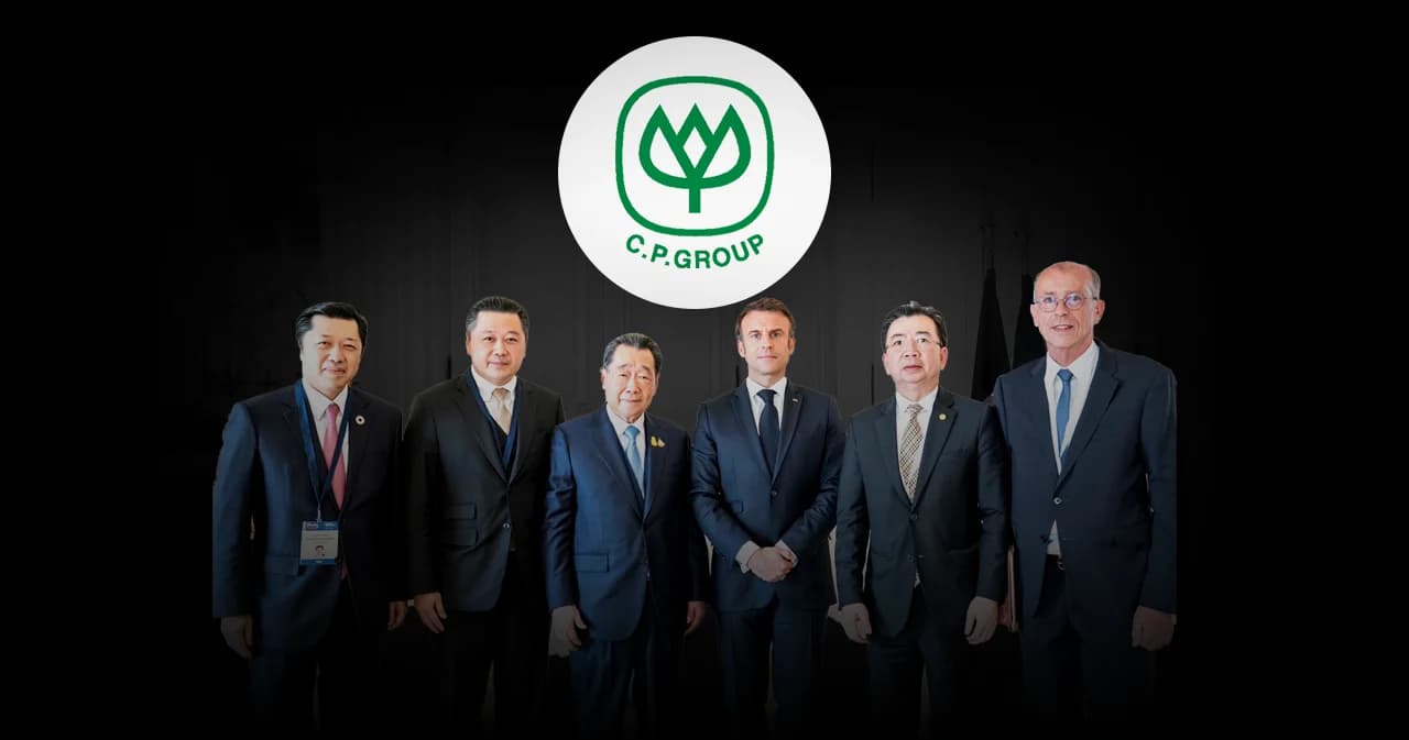 ‘มาครง’ ชวน ‘ซีพี’ ลงทุนพลังงานสะอาด ร่วมลงนาม ‘โททาลเอนเนอร์ยี่ส์’ หวังบรรลุเป้าคาร์บอนเป็นศูนย์