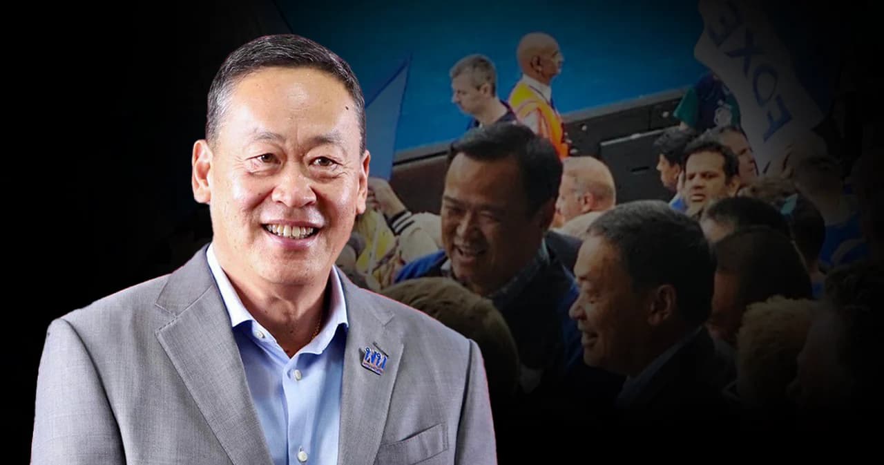 เลือกตั้ง 66 ‘เศรษฐา ทวีสิน’ แจงภาพพบ ‘อนุทิน’ แค่ไปเชียร์ ‘เลสเตอร์’ ยันไม่มีดีลลับ