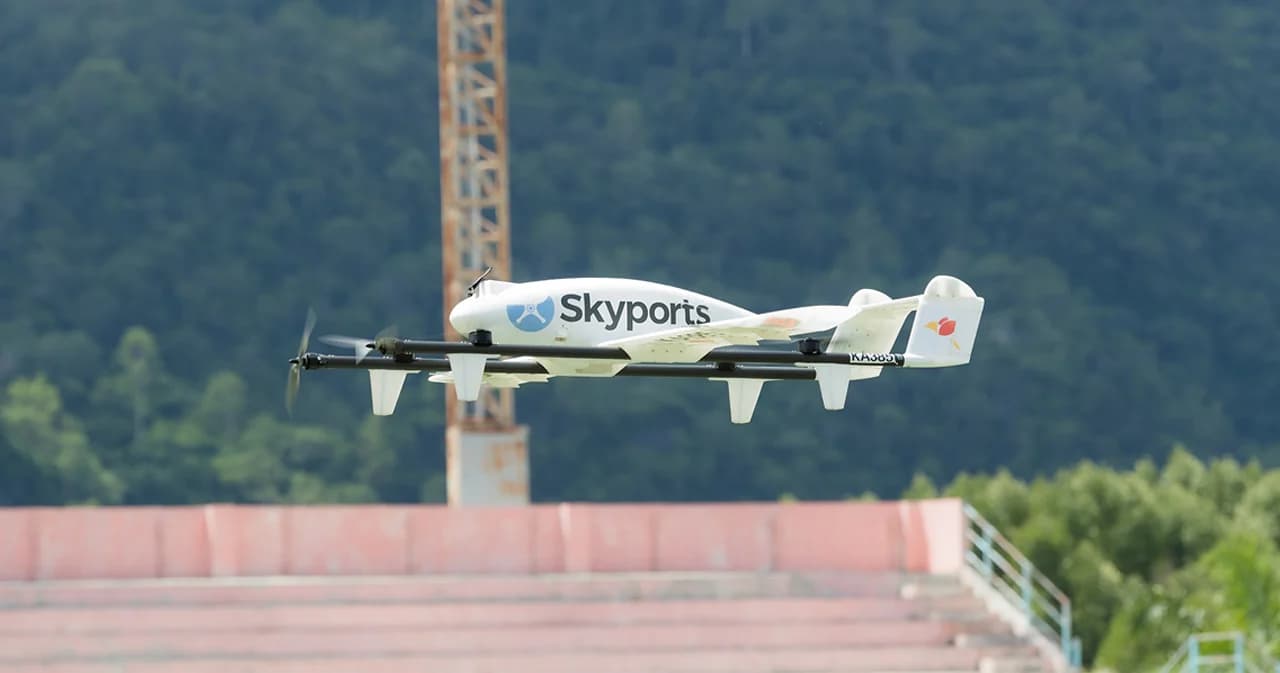 ไทย เตรียมใช้โดรนทางการแพทย์ บินข้ามทะเล 12 กม. ขนส่งทางการแพทย์เป็นครั้งแรก