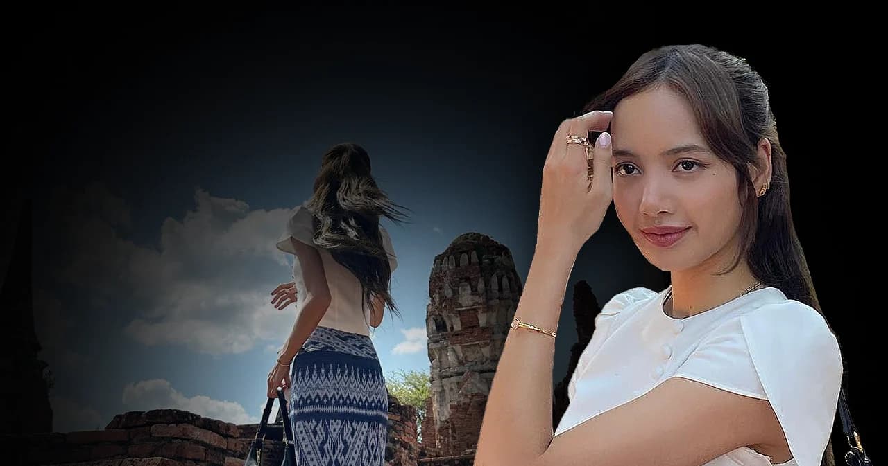 ‘ลิซ่า BLACKPINK’ งามอย่างไทย เที่ยวอยุธยา