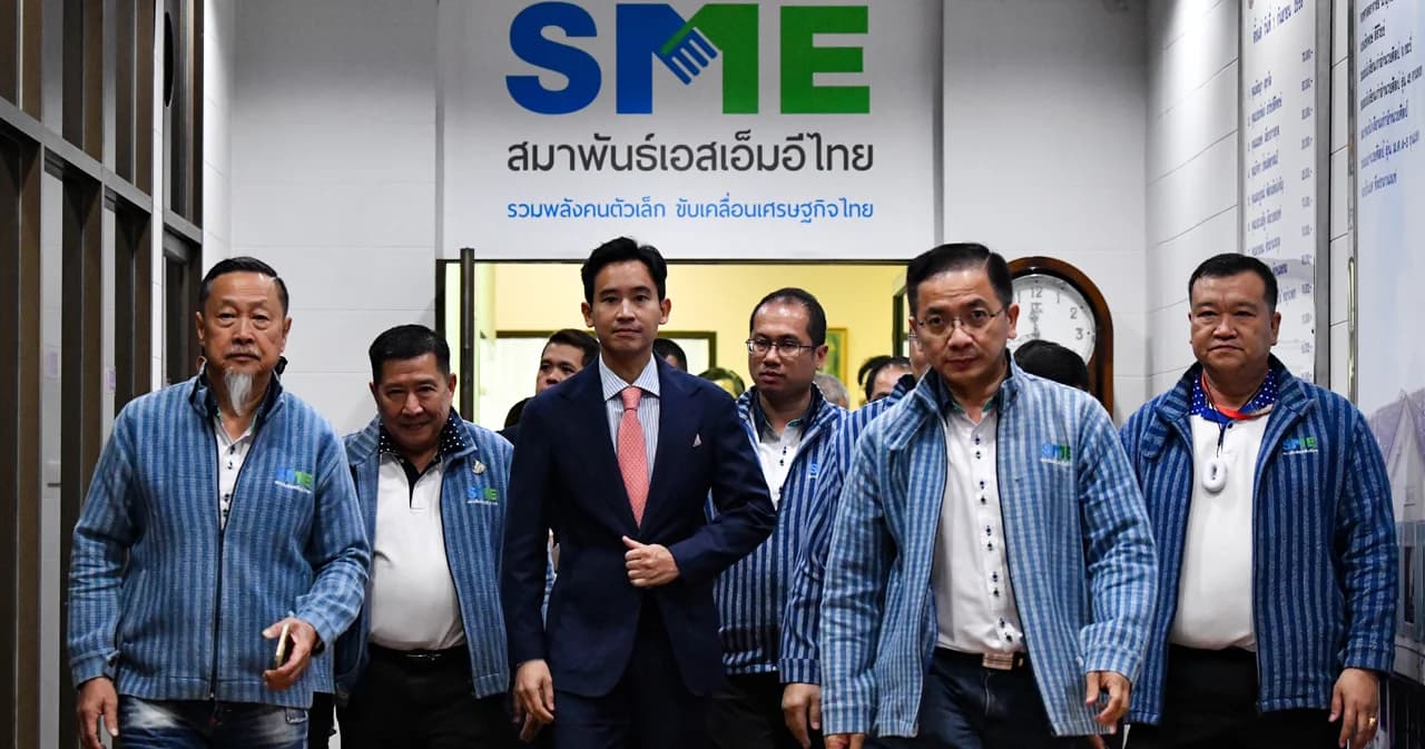 ‘พิธา’ รับเร่งตั้ง ‘สภา SME’ กระจายรายได้สู่ท้องถิ่นด้วย ‘หวยใบเสร็จ’ กิโยตินการขอใบอนุญาต