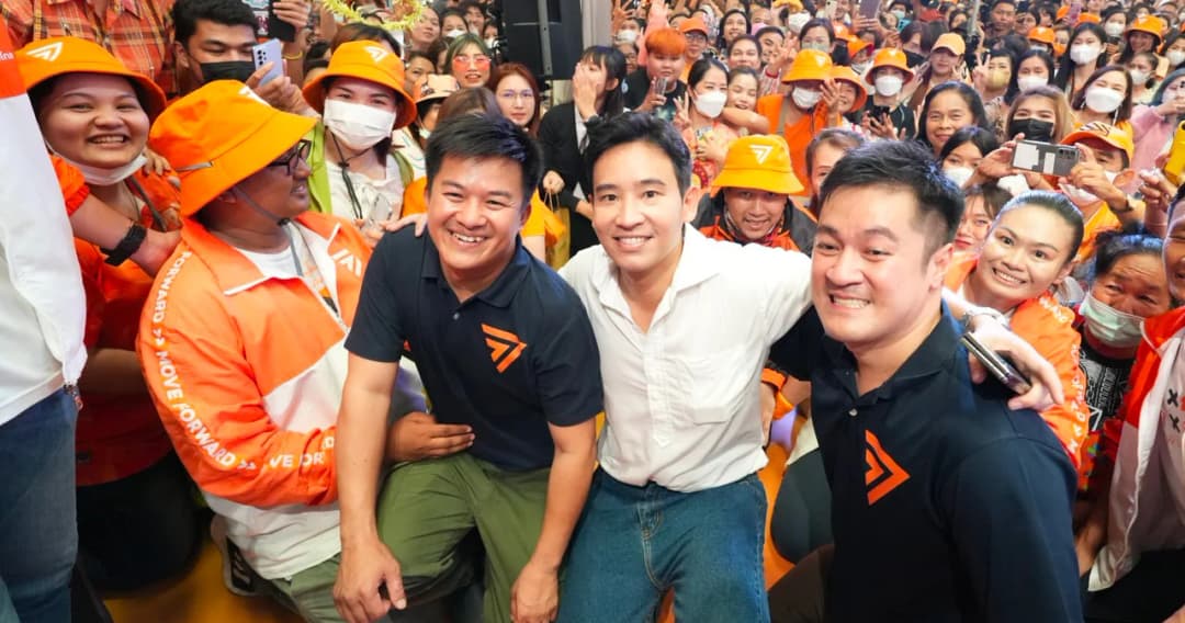 เลือกตั้ง 66 ‘พิธา’ เผยลงพื้นที่ถี่ไม่ได้ปลุกมวลชน  เชื่อใจเพื่อไทยไร้เงื่อนไขต่อรองปมประธานสภาฯ