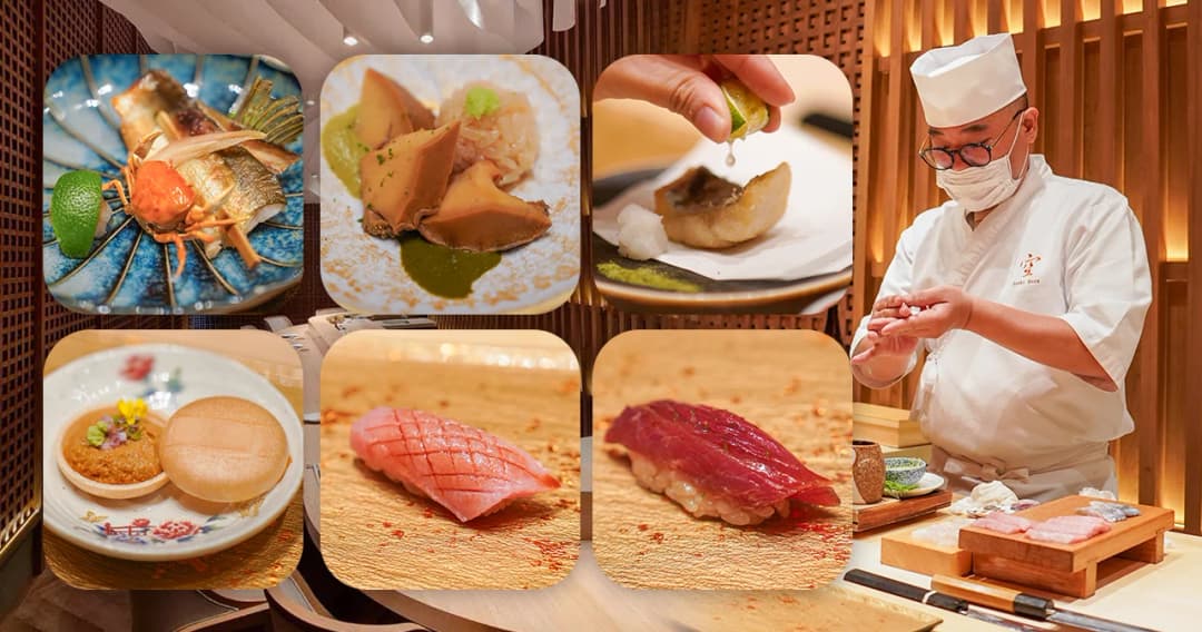 Sushi Sora 空 โอมากาเสะที่วัตถุดิบเปลี่ยนไปพร้อมท้องฟ้าและฤดูกาล