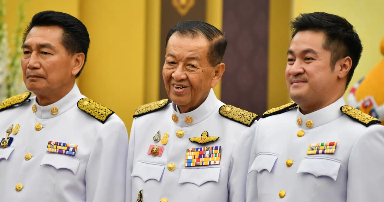 โปรดเกล้าฯ แต่งตั้ง ประธานและรองประธานสภาผู้แทนราษฎร