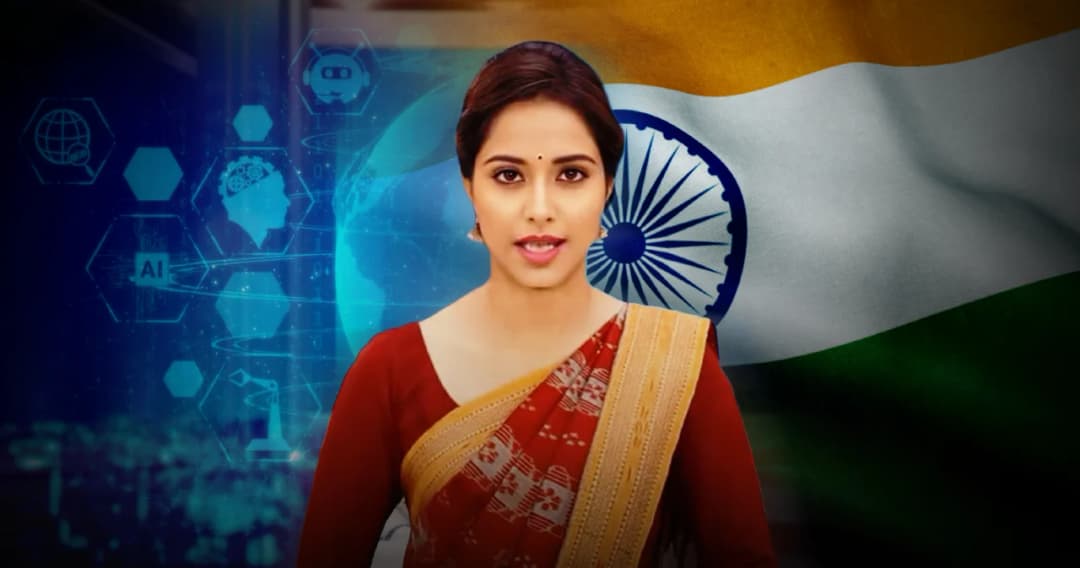 พบกับ Lisa ผู้ประกาศข่าว AI ช่องข่าวอินเดีย