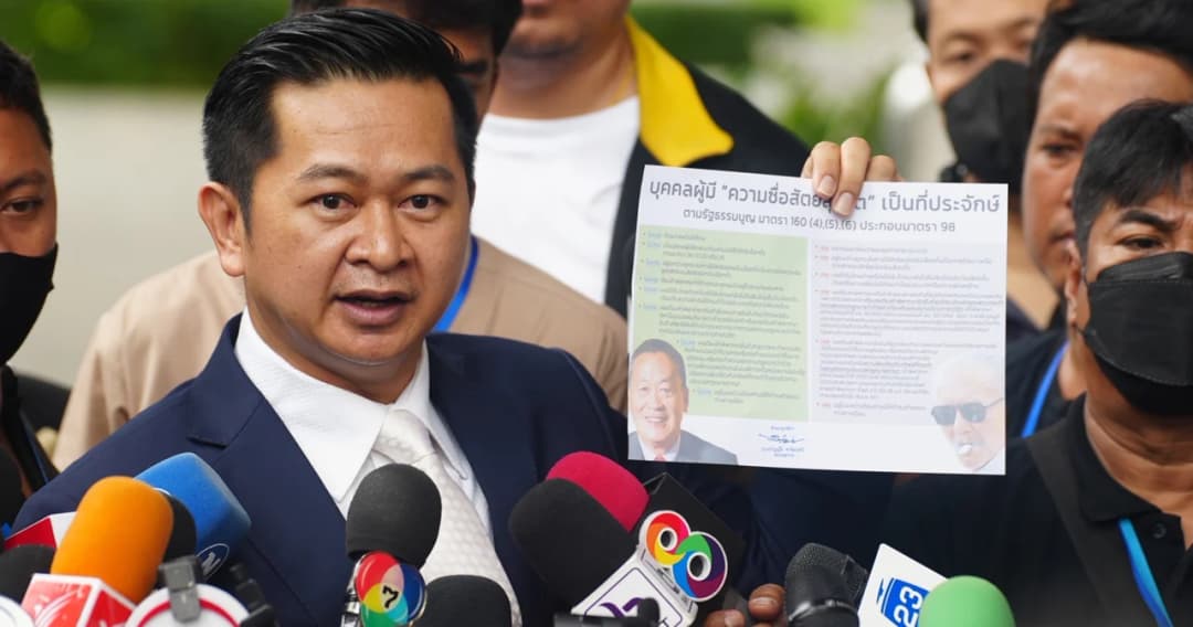 ‘เศรษฐา’ ส่งทนายฟ้อง ‘ชูวิทย์’ เรียกค่าเสียหาย 500 ล้าน ใส่ความ มีวาระซ่อนเร้น