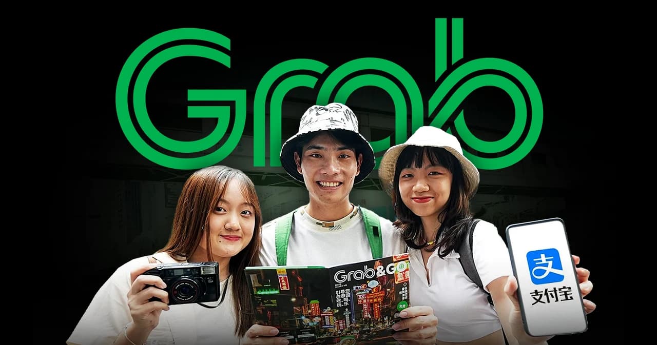 ‘แกร็บ’ ลุยตลาดนักท่องเที่ยวจีน เพิ่ม Alipay เป็นช่องทางจ่ายเงิน