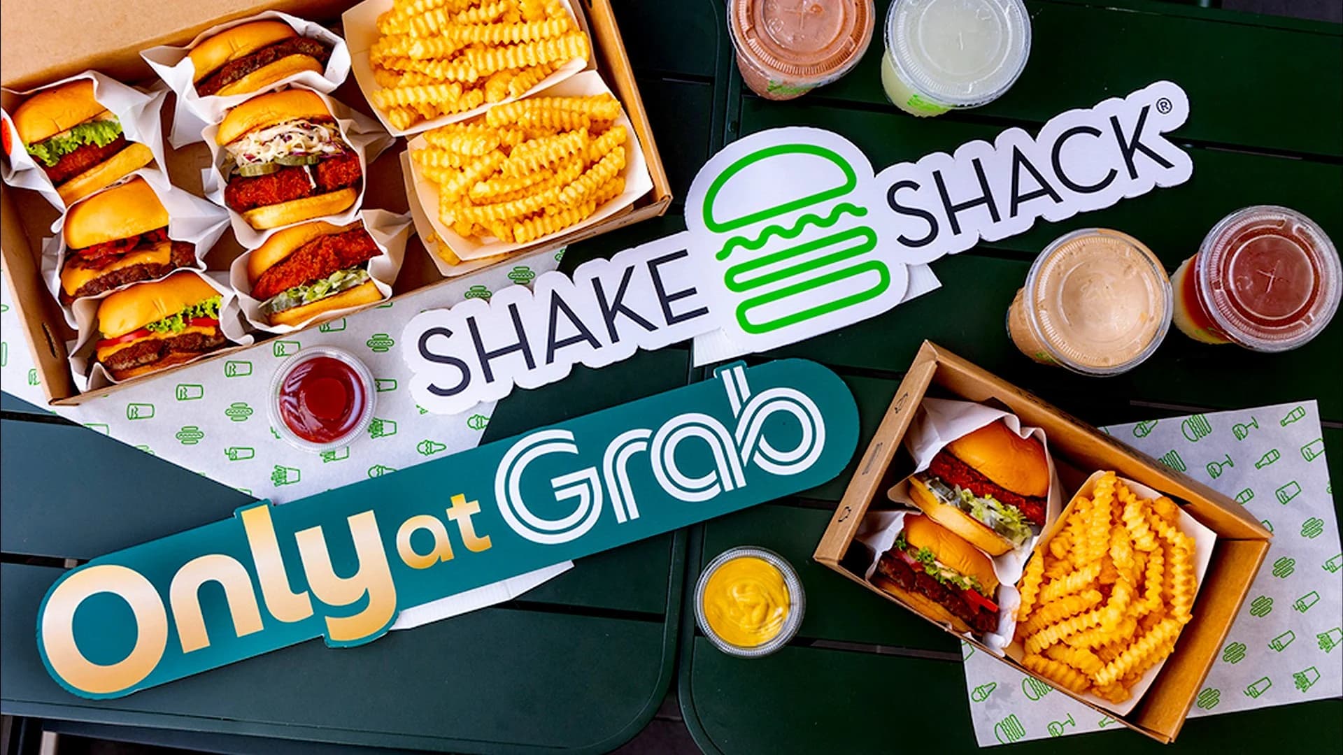 แกร็บฟู้ด จับมือ Shake Shack เข้าบริการสั่งได้ที่นี่ที่เดียว หรือ ONLY at Grab