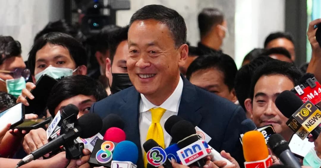 ‘เศรษฐา’ รับขอพบเอง ‘พล.อ.ประยุทธ์’ ฝากสานงานต่อ พร้อมเตือนให้ใจเย็น-อดทน