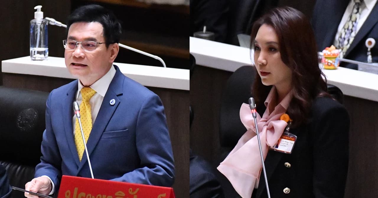 ฝ่ายค้าน ‘ก้าวไกล-ประชาธิปัตย์’ ติงมาตรฐาน แถลงนโยบายรัฐบาล ‘เศรษฐา’