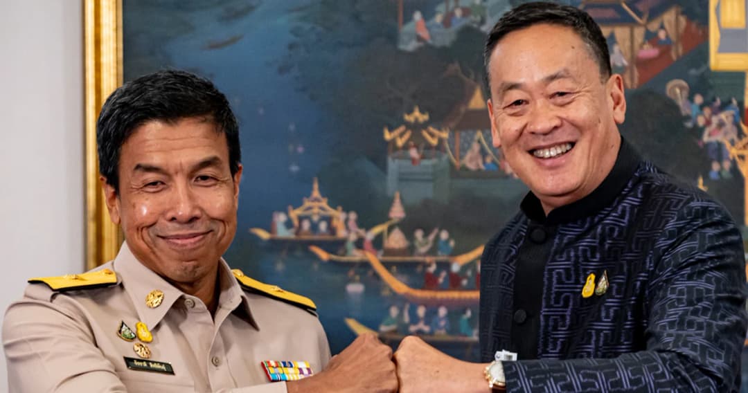 นายกฯ ‘เศรษฐา’ ชนหมัด ผู้ว่าฯ ‘ชัชชาติ’ หลังหารือตั้ง คณะกรรมการเร่งรัดพัฒนากรุงเทพฯ