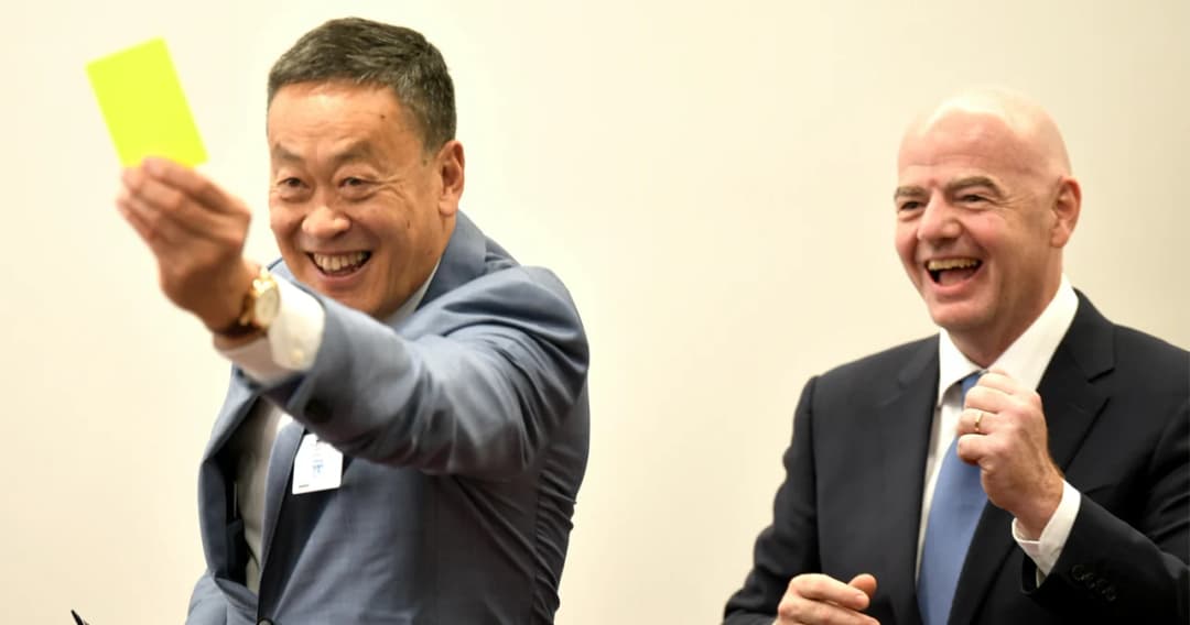 ‘เศรษฐา’ เผย ดีใจมากได้พบประธานฟีฟ่า-สัปดาห์หน้าจะฟื้นโครงการ ‘1 รัฐวิสาหกิจ 1 ประเภทกีฬา’