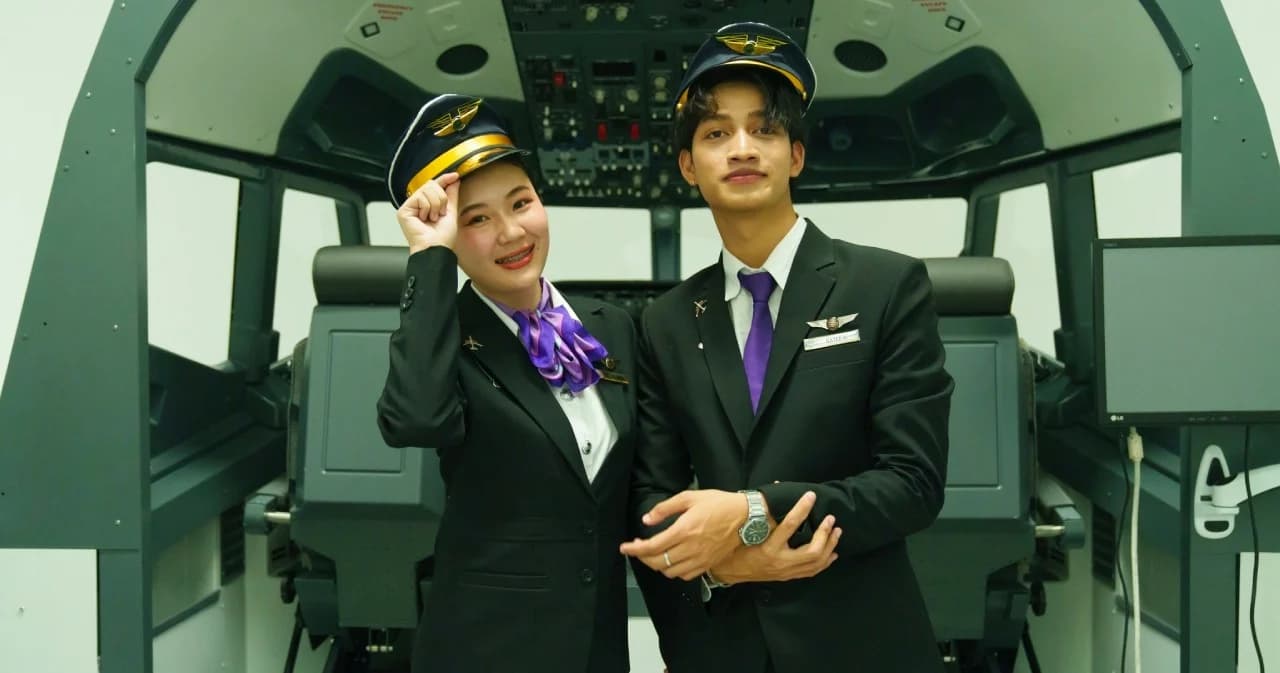 CADT DPU เปิดหลักสูตรติวสอบแอร์-สจ๊วตเชิงลึก สร้างแรงบันดาลใจให้เด็กรั้วกองบิน