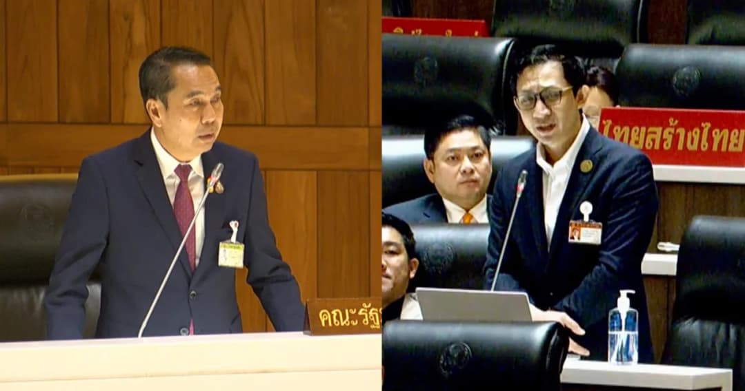 ‘จิรัฏฐ์’ ถาม ‘สุทิน’ ตอบ ปมน้ำมันทหาร หาย 2 แสนลิตร