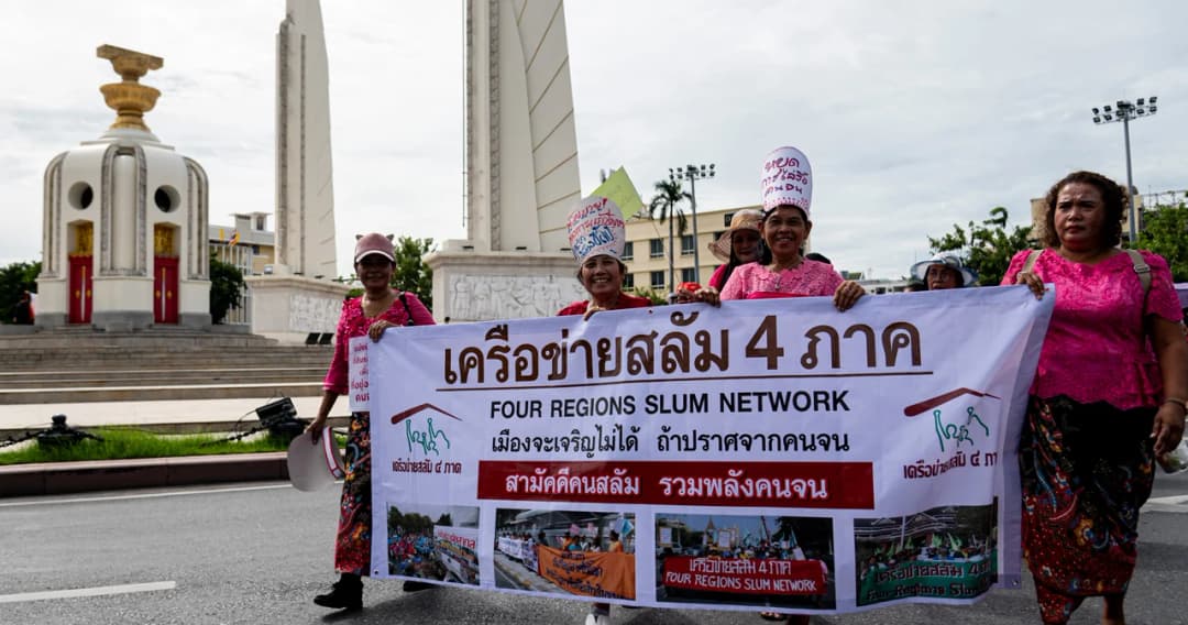 ‘วันที่อยู่อาศัยโลก’ เครือข่ายสลัม 4 ภาค เรียกร้องที่อยู่อาศัย ‘คนจนเมือง’