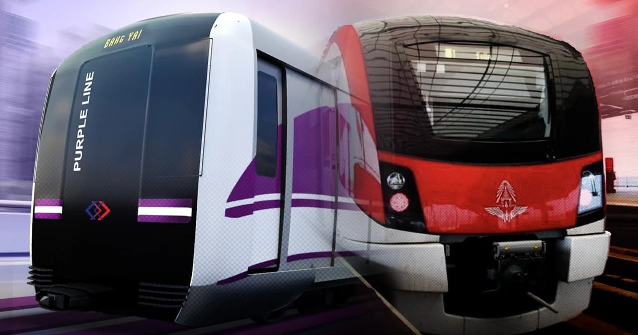 ครม. เห็นชอบแล้ว รถไฟฟ้า 20 บาท ‘สายสีแดง-สีม่วง’ เริ่มเลยวันนี้