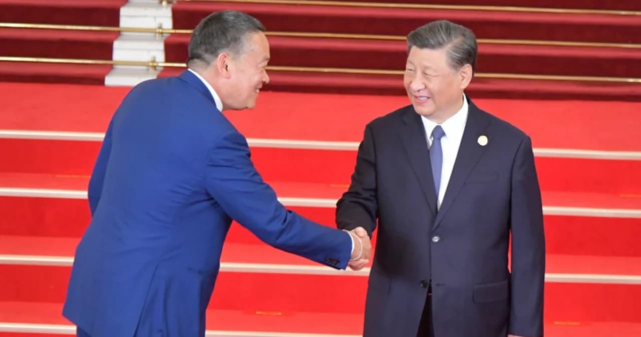 ‘เศรษฐา’ พบ ‘สี จิ้นผิง’ เผยจะหารือนายกฯ จีน ‘วีซ่า-เรือดำน้ำ-รถไฟความเร็วสูง’