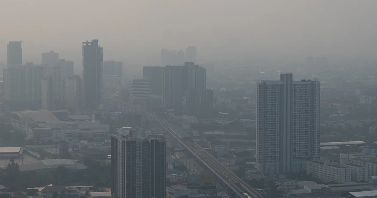 มาแล้ว PM 2.5 ปลายฝนต้นหนาว เกินมาตรฐาน หลายพื้นที่ในกทม.-ปริมณฑล