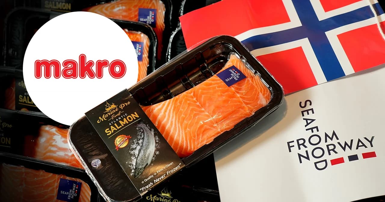 แซลมอนจากนอร์เวย์ มีขายใน ‘แม็คโคร’ แล้ว