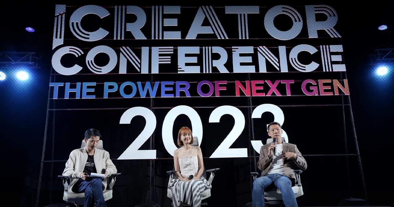 ส่องงาน iCreator Conference 2023 ดันวงการครีเอเตอร์ สู่สภา มีสวัสดิการ เป็นอาชีพมั่นคง