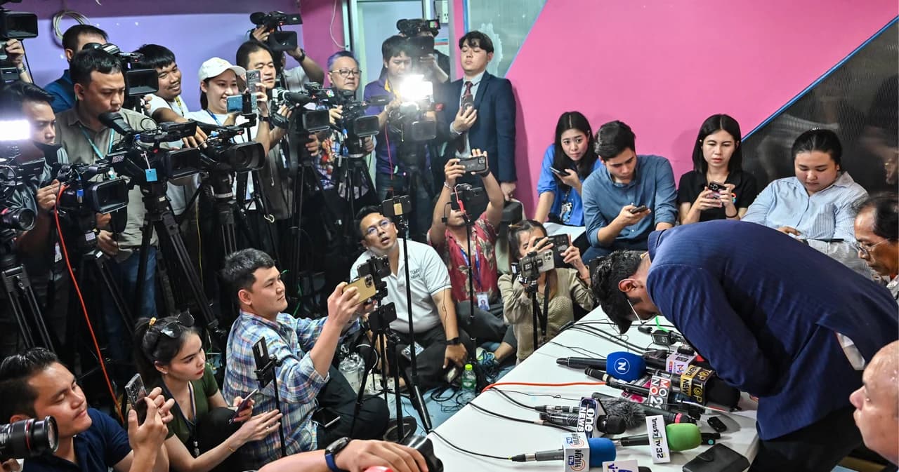 ‘ไชยามพวาน’ สส.กทม. เปิดแถลง-แจกเอกสารหลักฐาน แจงปมคุกคามทางเพศ